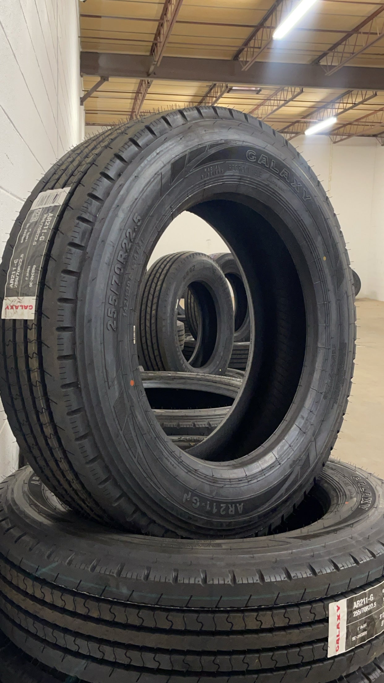 Commercial truck tires
